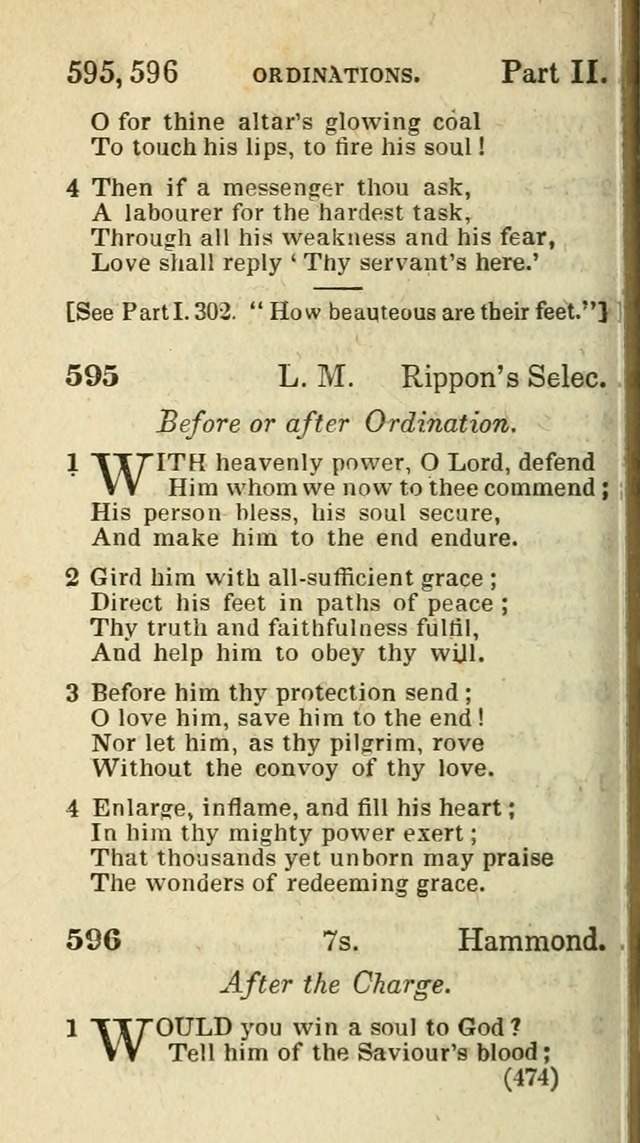 The Virginia Selection of Psalms and Hymns and Spiritual Songs: from the most approved authors; adapted to the various occasions of public and social meetings (New Ed. Enl. and Imp.) page 476