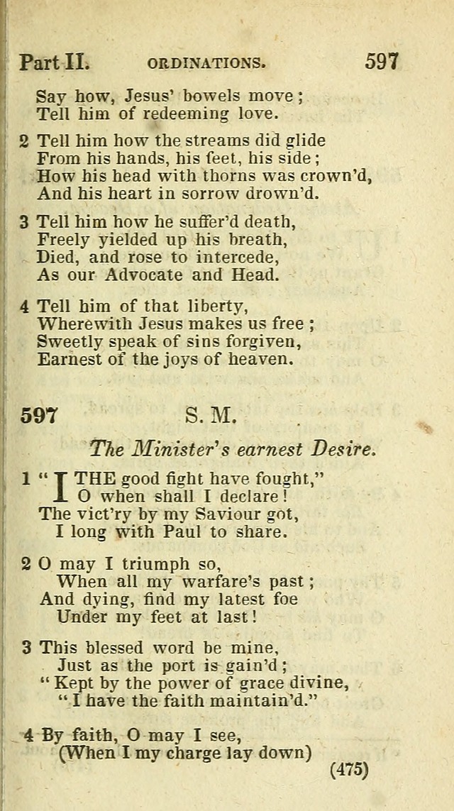 The Virginia Selection of Psalms and Hymns and Spiritual Songs: from the most approved authors; adapted to the various occasions of public and social meetings (New Ed. Enl. and Imp.) page 477