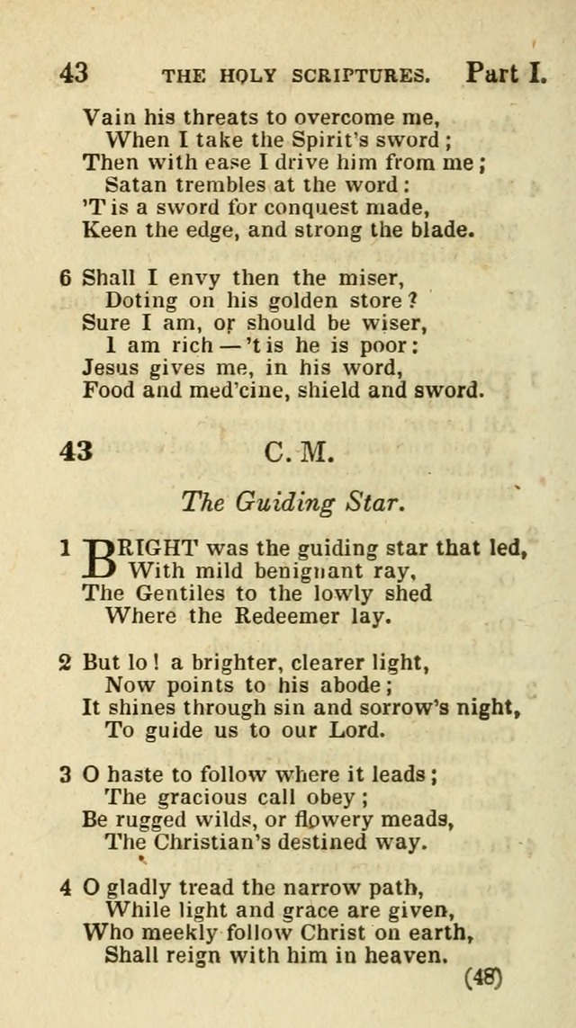 The Virginia Selection of Psalms and Hymns and Spiritual Songs: from the most approved authors; adapted to the various occasions of public and social meetings (New Ed. Enl. and Imp.) page 48