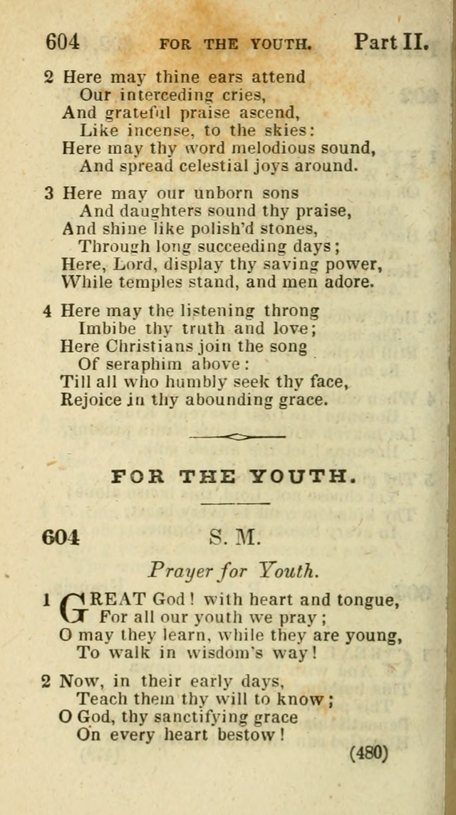 The Virginia Selection of Psalms and Hymns and Spiritual Songs: from the most approved authors; adapted to the various occasions of public and social meetings (New Ed. Enl. and Imp.) page 482