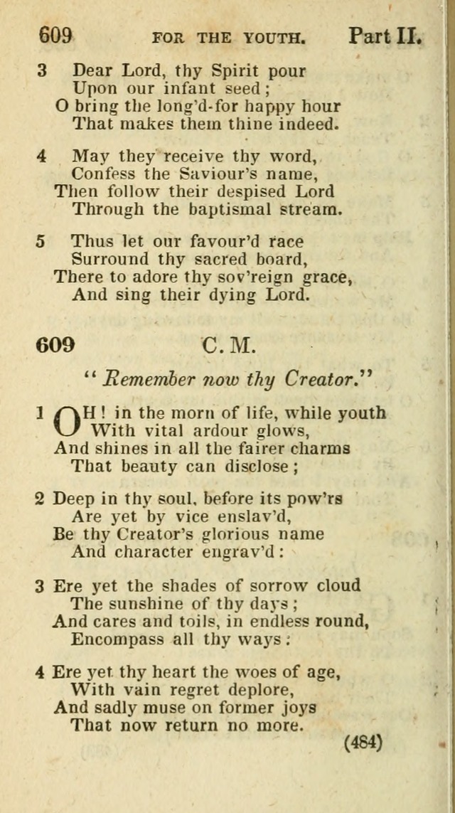 The Virginia Selection of Psalms and Hymns and Spiritual Songs: from the most approved authors; adapted to the various occasions of public and social meetings (New Ed. Enl. and Imp.) page 486