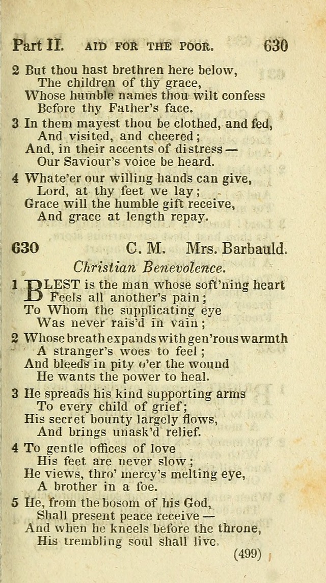 The Virginia Selection of Psalms and Hymns and Spiritual Songs: from the most approved authors; adapted to the various occasions of public and social meetings (New Ed. Enl. and Imp.) page 501