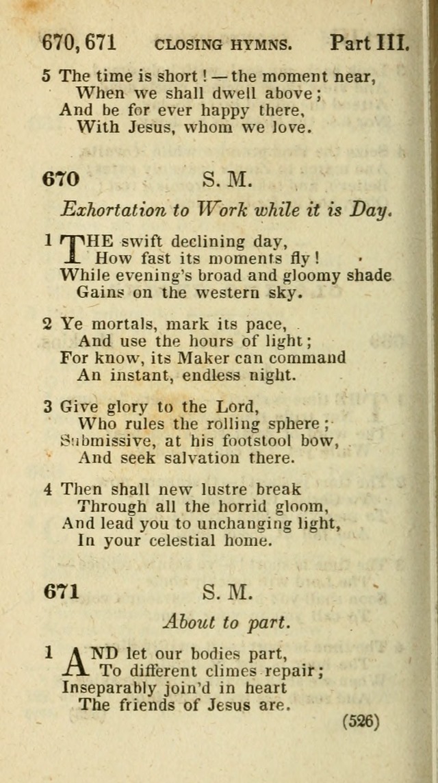 The Virginia Selection of Psalms and Hymns and Spiritual Songs: from the most approved authors; adapted to the various occasions of public and social meetings (New Ed. Enl. and Imp.) page 528