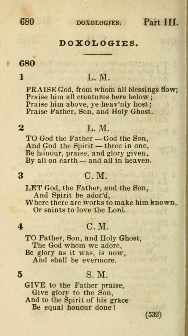 The Virginia Selection of Psalms and Hymns and Spiritual Songs: from the most approved authors; adapted to the various occasions of public and social meetings (New Ed. Enl. and Imp.) page 534