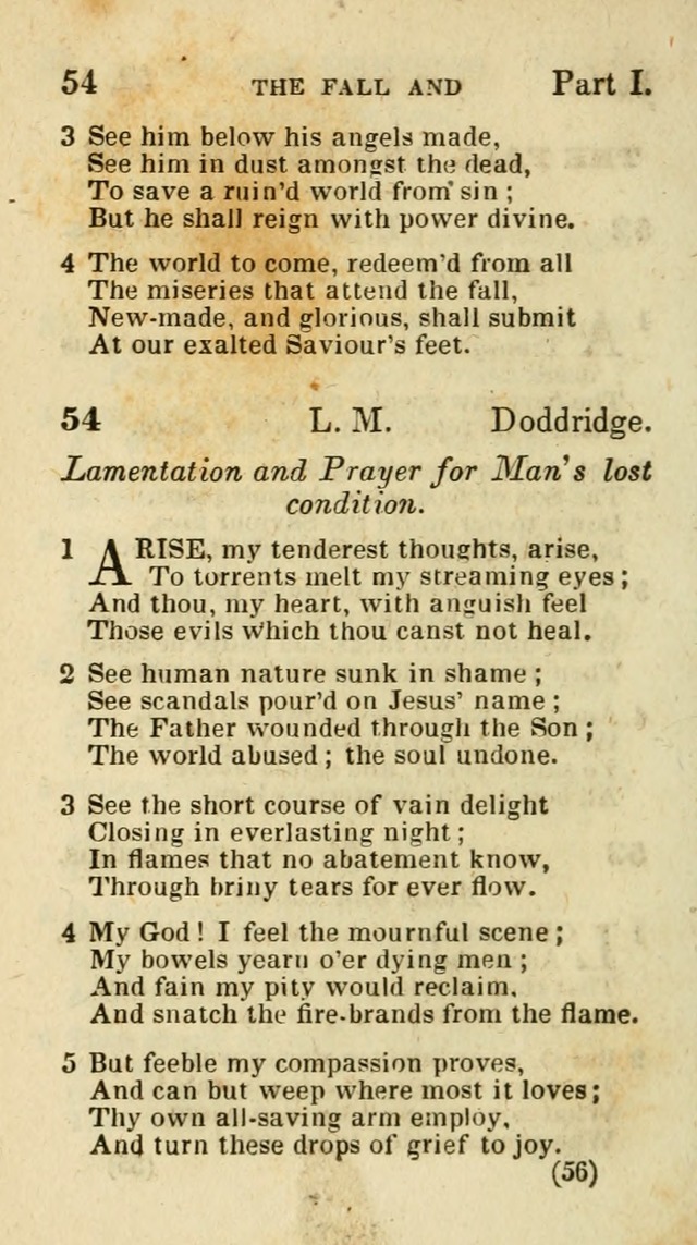 The Virginia Selection of Psalms and Hymns and Spiritual Songs: from the most approved authors; adapted to the various occasions of public and social meetings (New Ed. Enl. and Imp.) page 56