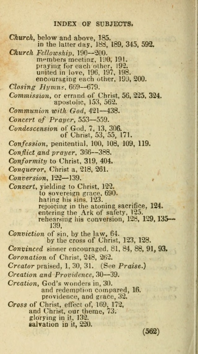 The Virginia Selection of Psalms and Hymns and Spiritual Songs: from the most approved authors; adapted to the various occasions of public and social meetings (New Ed. Enl. and Imp.) page 564