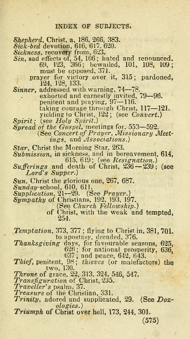 The Virginia Selection of Psalms and Hymns and Spiritual Songs: from the most approved authors; adapted to the various occasions of public and social meetings (New Ed. Enl. and Imp.) page 577