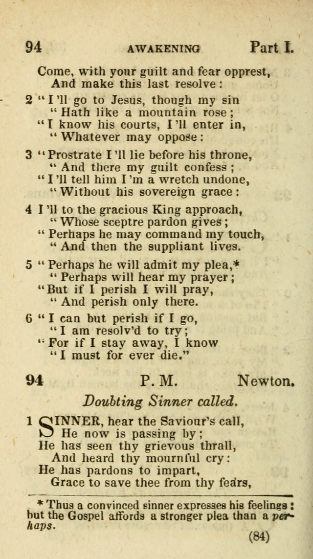 The Virginia Selection of Psalms and Hymns and Spiritual Songs: from the most approved authors; adapted to the various occasions of public and social meetings (New Ed. Enl. and Imp.) page 84