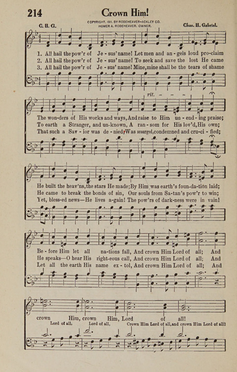 Victorious Service Songs: Rodeheaver