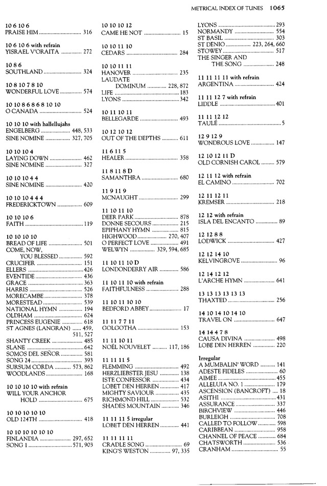 Voices United: The Hymn and Worship Book of The United Church of Canada page 1062