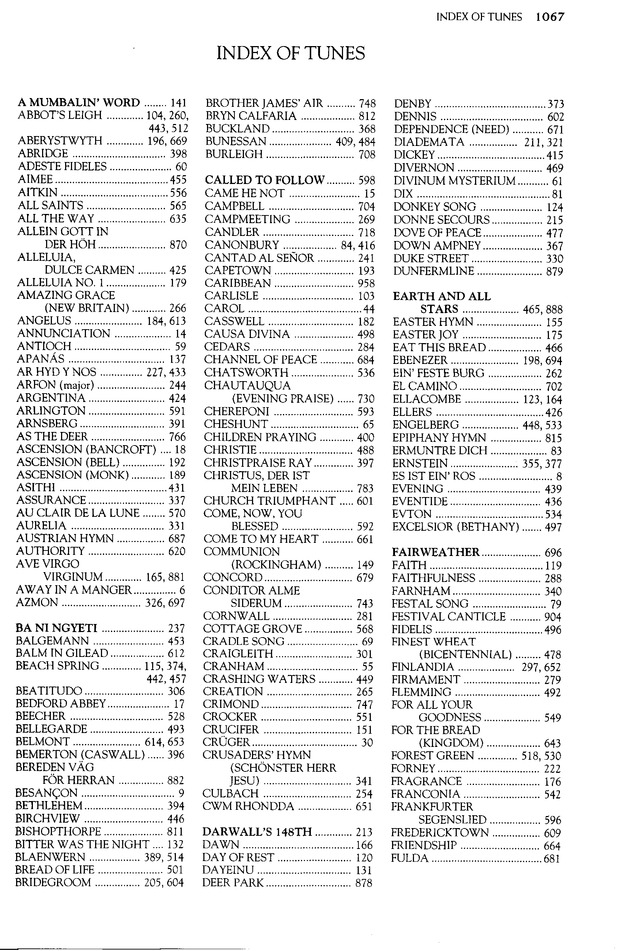 Voices United: The Hymn and Worship Book of The United Church of Canada page 1064