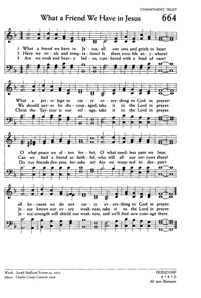 Voices United: The Hymn and Worship Book of The United Church of Canada page 674