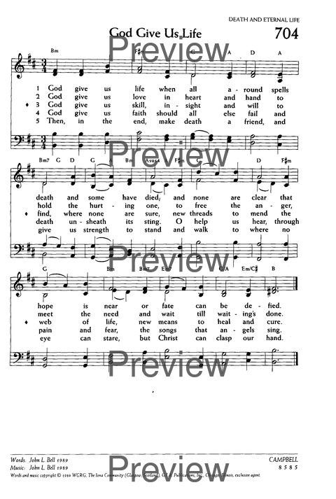 Voices United: The Hymn and Worship Book of The United Church of Canada page 716