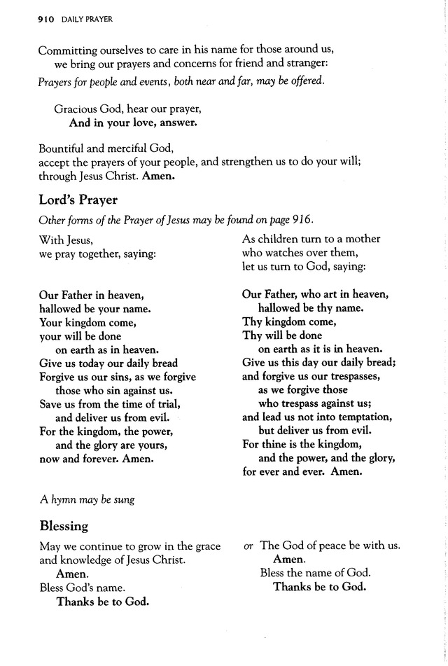 Voices United: The Hymn and Worship Book of The United Church of Canada page 923