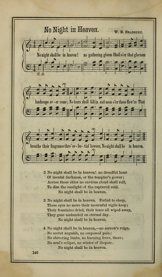 The Voice of melody: a choice collection of hymn tunes for choirs, prayer-meetings, congregations, and family use page 146