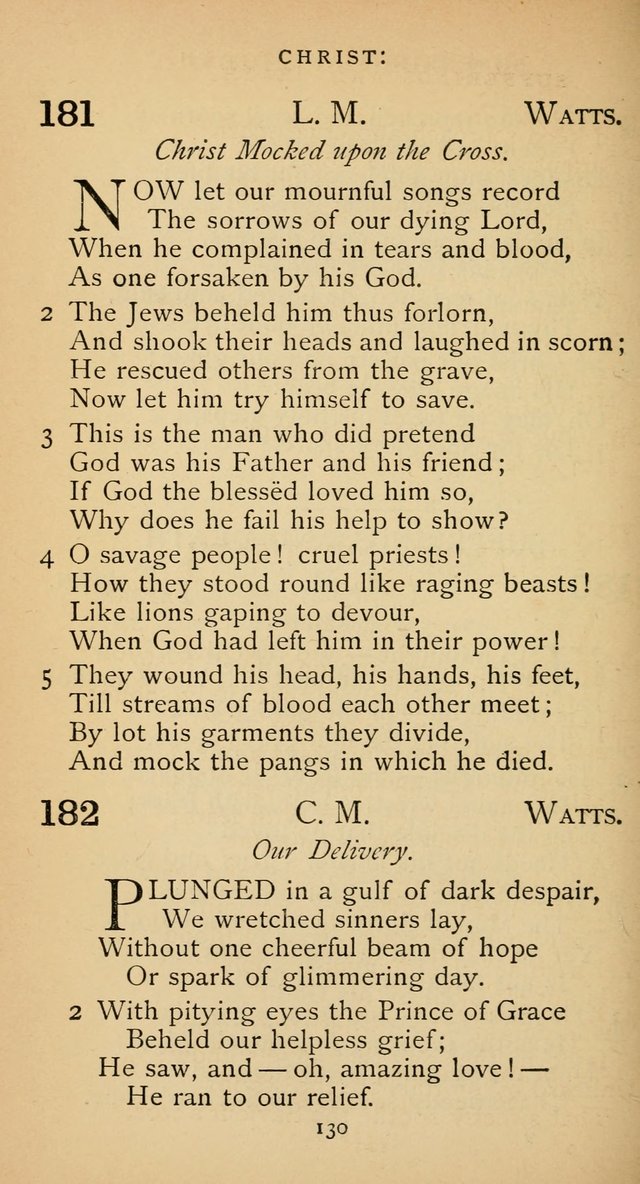 The Voice of Praise: a collection of hymns for the use of the Methodist Church page 130