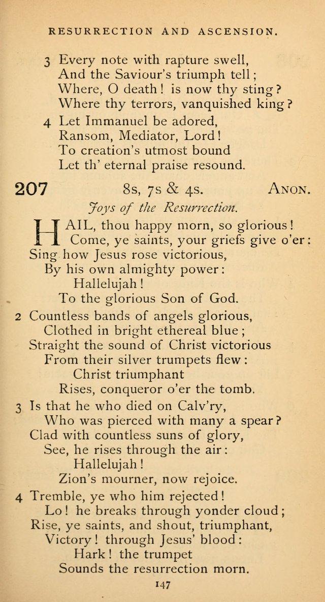 The Voice of Praise: a collection of hymns for the use of the Methodist Church page 147