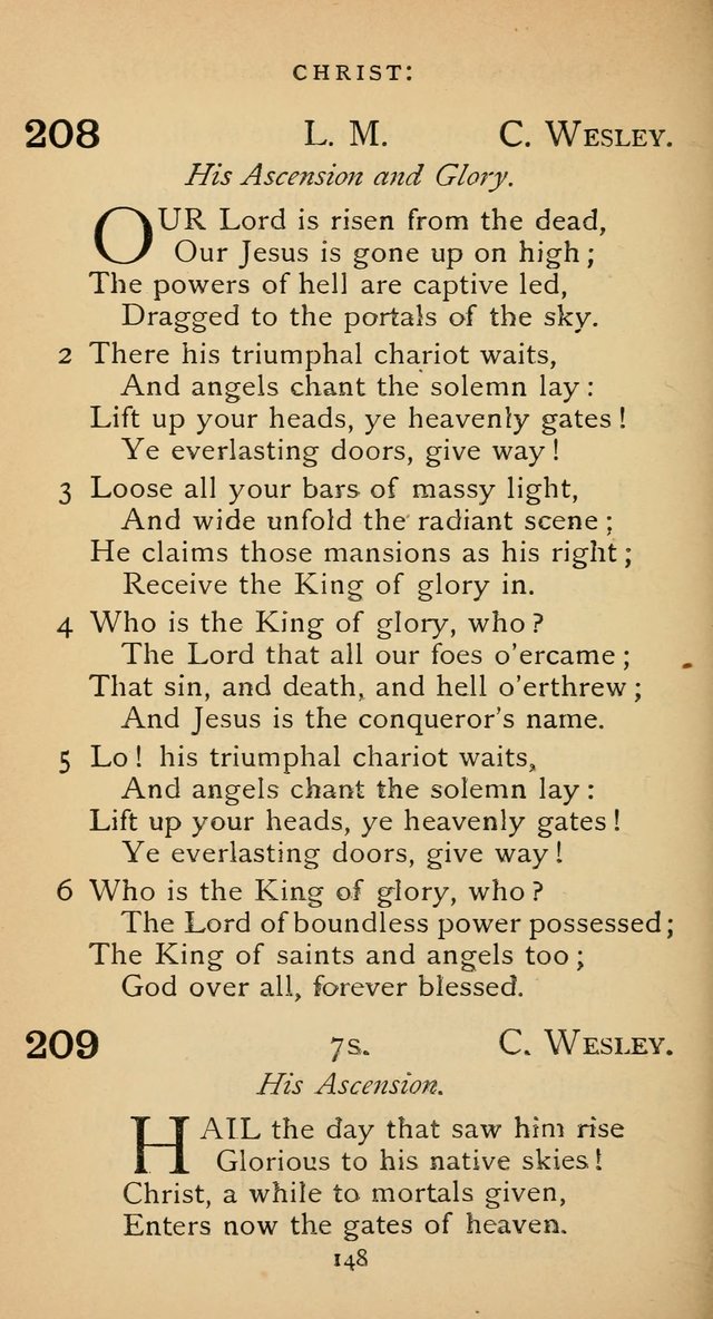 The Voice of Praise: a collection of hymns for the use of the Methodist Church page 148