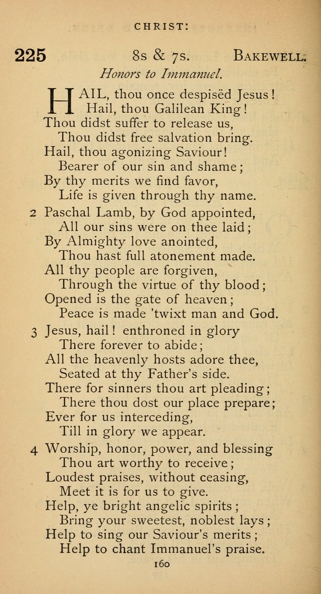 The Voice of Praise: a collection of hymns for the use of the Methodist Church page 160