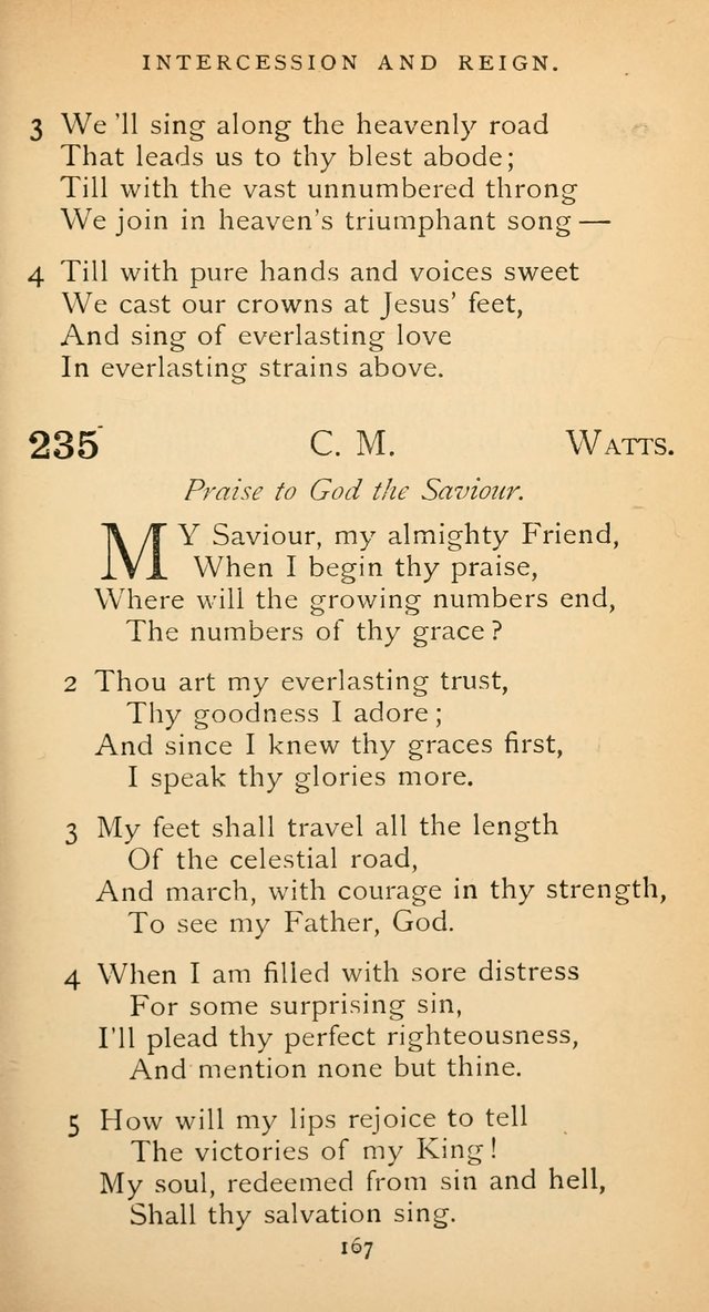 The Voice of Praise: a collection of hymns for the use of the Methodist Church page 167