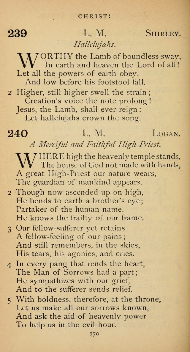 The Voice of Praise: a collection of hymns for the use of the Methodist Church page 170