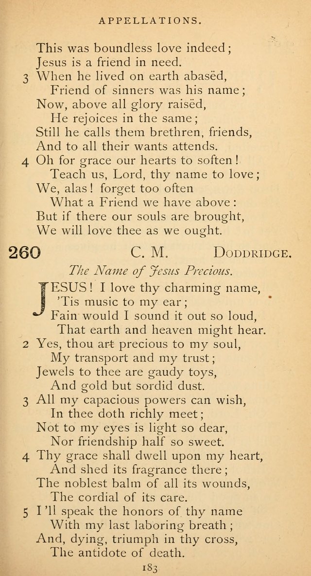 The Voice of Praise: a collection of hymns for the use of the Methodist Church page 183