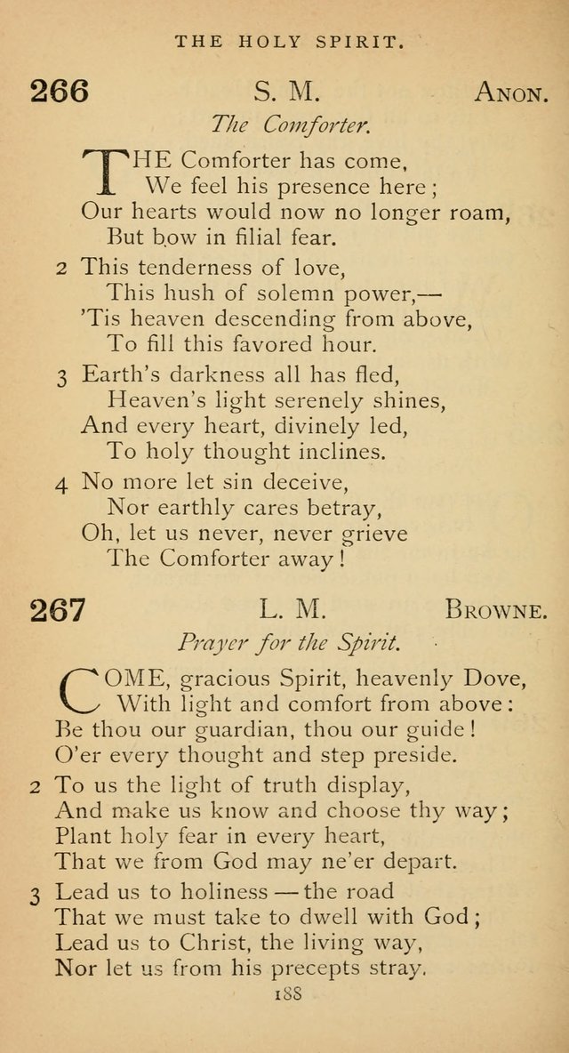 The Voice of Praise: a collection of hymns for the use of the Methodist Church page 188