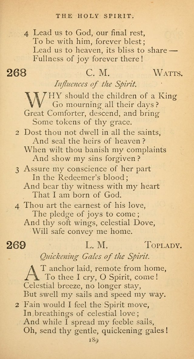 The Voice of Praise: a collection of hymns for the use of the Methodist Church page 189