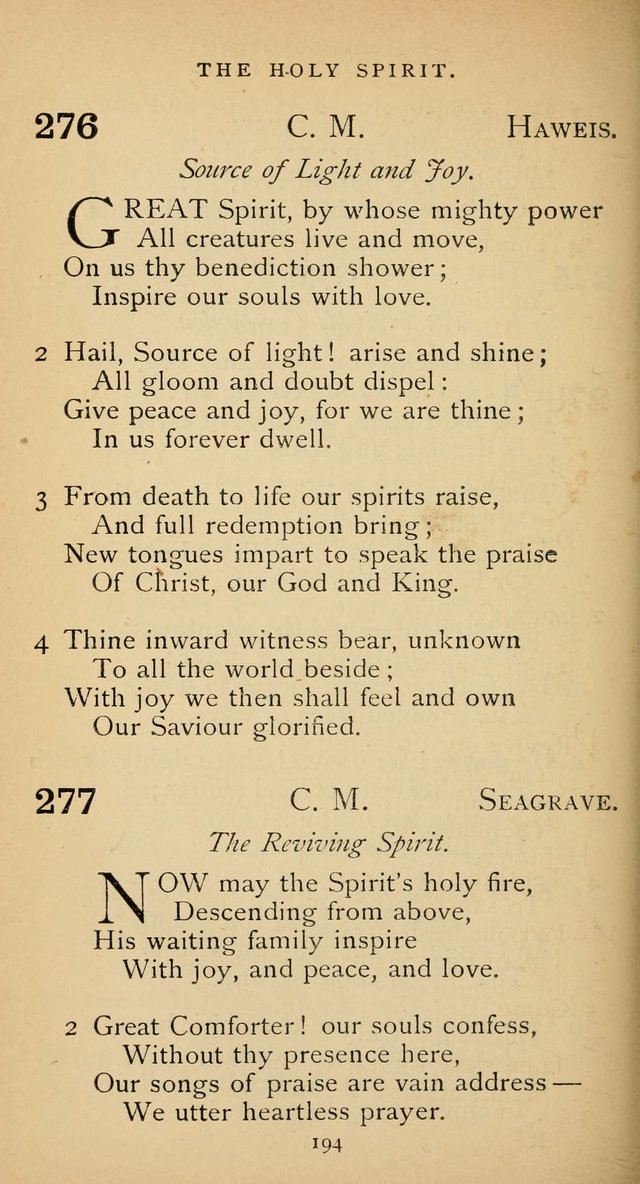 The Voice of Praise: a collection of hymns for the use of the Methodist Church page 194