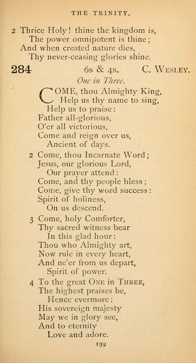 The Voice of Praise: a collection of hymns for the use of the Methodist Church page 199