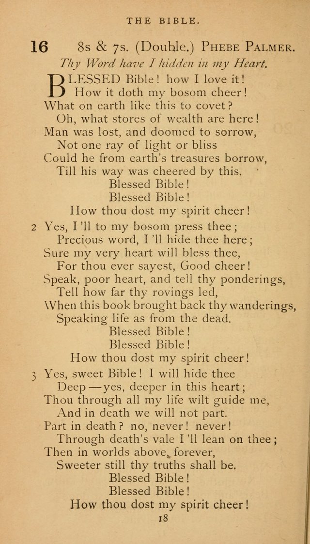 The Voice of Praise: a collection of hymns for the use of the Methodist Church page 20