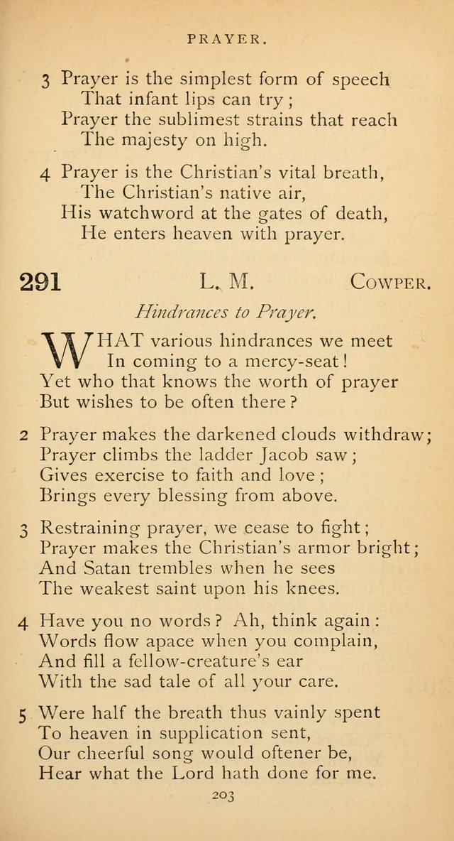 The Voice of Praise: a collection of hymns for the use of the Methodist Church page 203