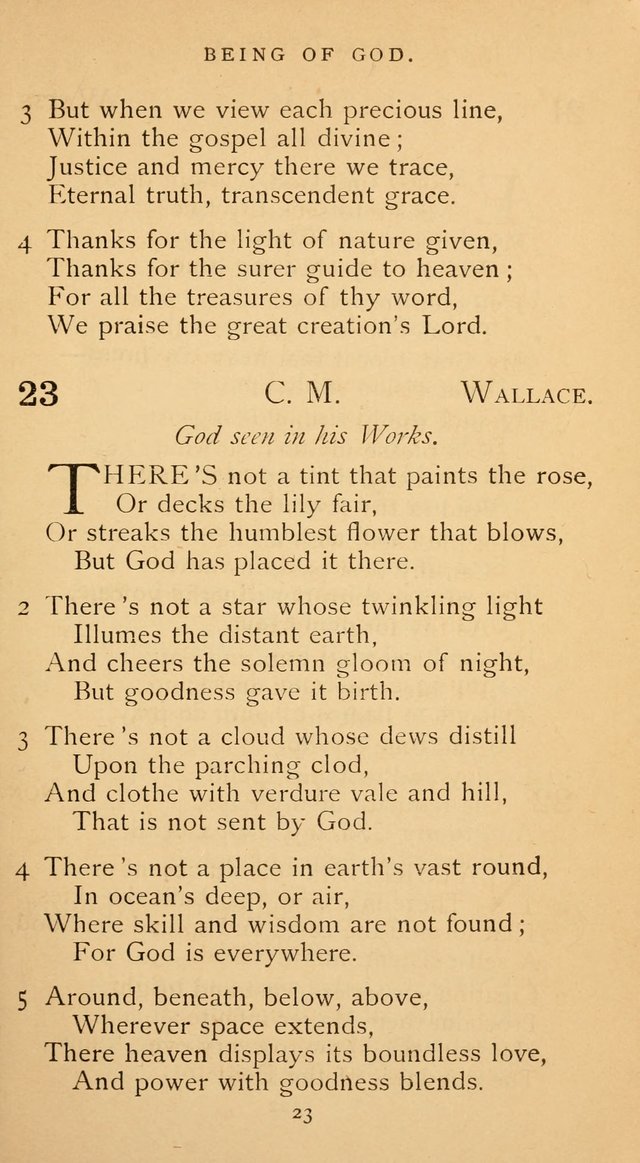 The Voice of Praise: a collection of hymns for the use of the Methodist Church page 23