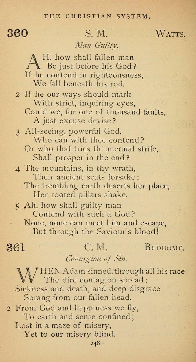 The Voice of Praise: a collection of hymns for the use of the Methodist Church page 248