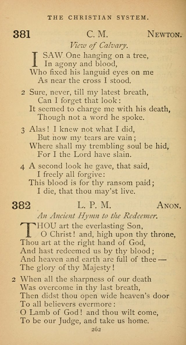 The Voice of Praise: a collection of hymns for the use of the Methodist Church page 262