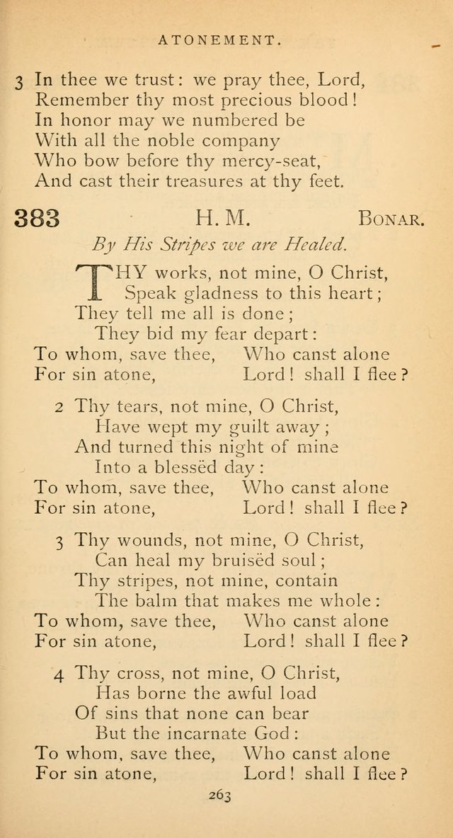 The Voice of Praise: a collection of hymns for the use of the Methodist Church page 263