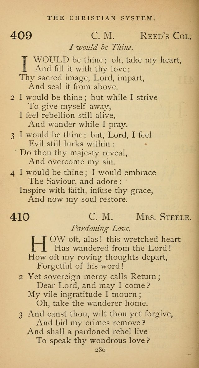 The Voice of Praise: a collection of hymns for the use of the Methodist Church page 280