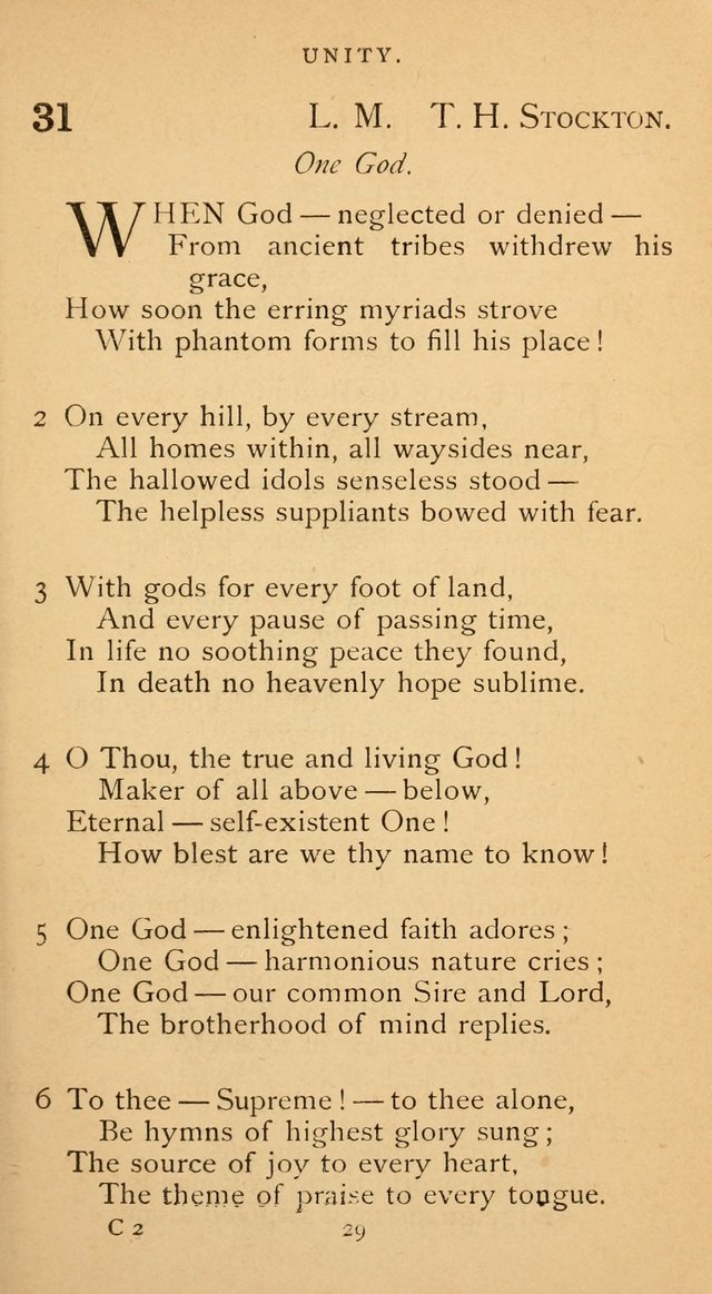 The Voice of Praise: a collection of hymns for the use of the Methodist Church page 29