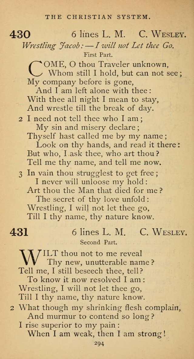 The Voice of Praise: a collection of hymns for the use of the Methodist Church page 294