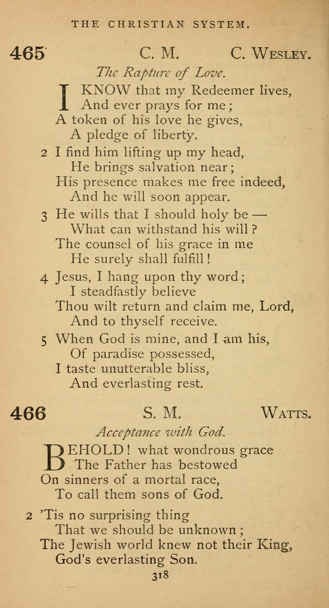 The Voice of Praise: a collection of hymns for the use of the Methodist Church page 318