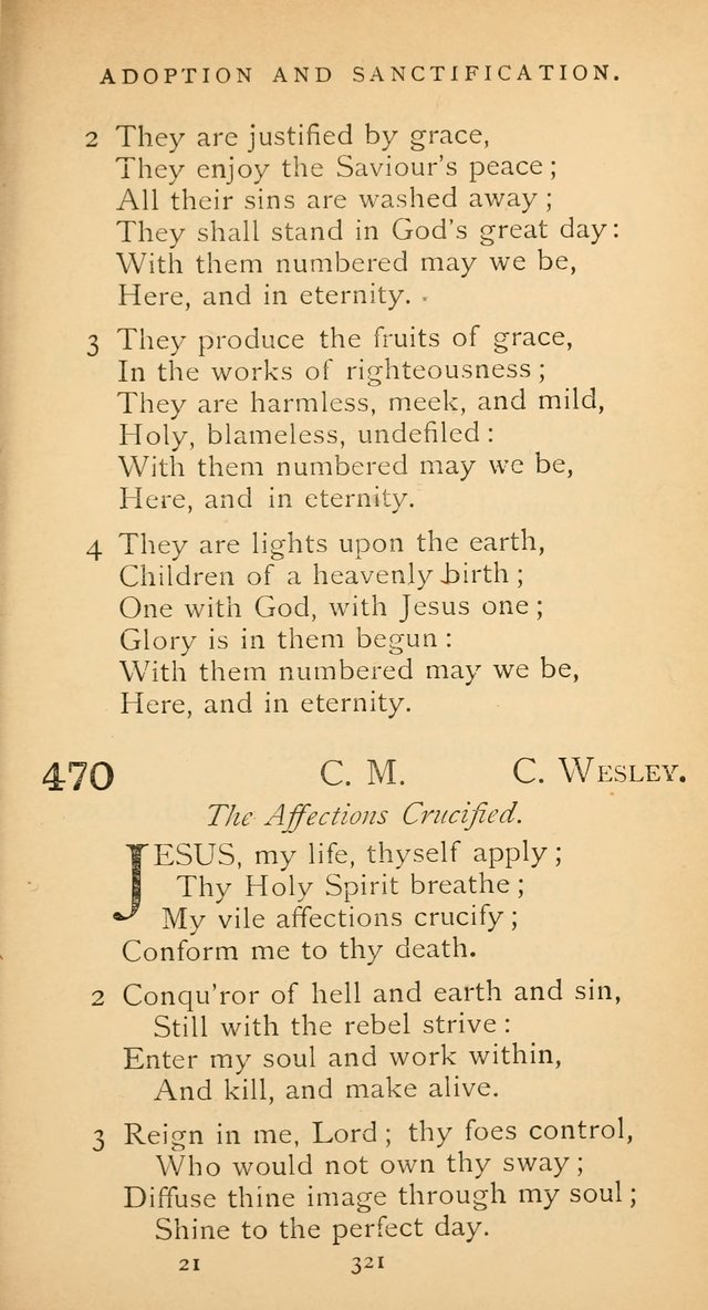 The Voice of Praise: a collection of hymns for the use of the Methodist Church page 321