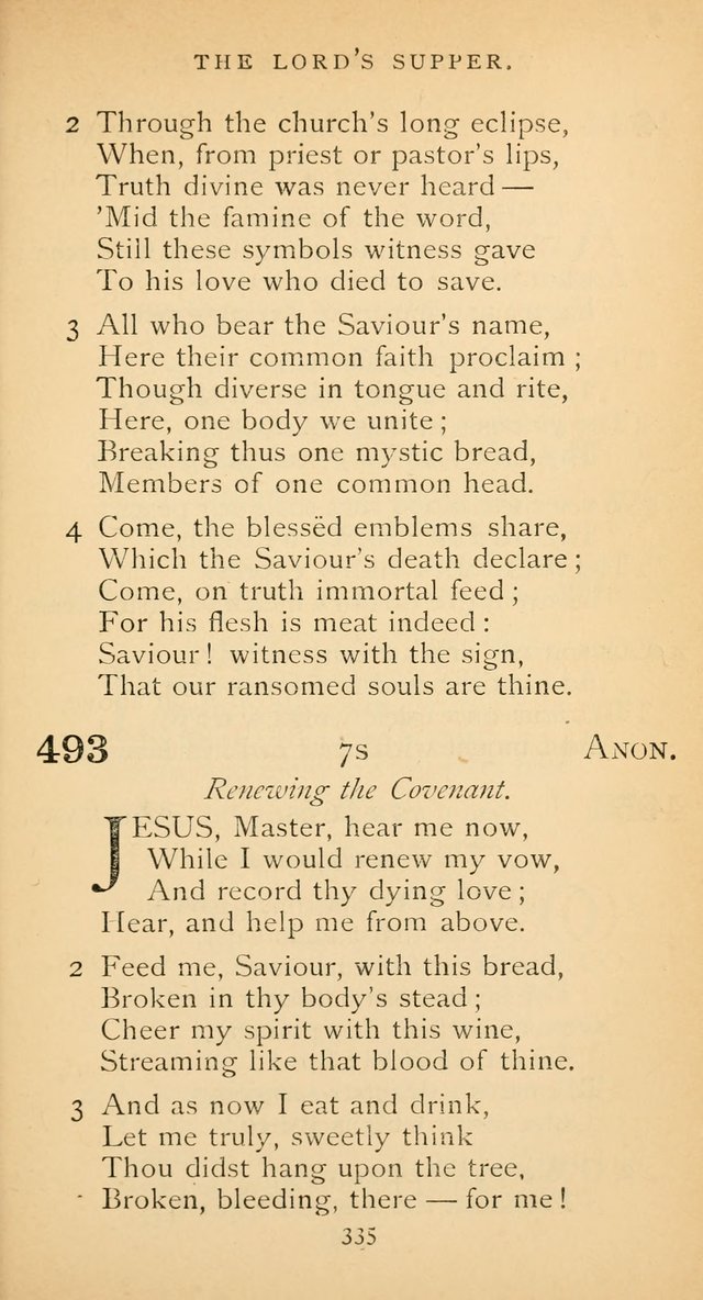 The Voice of Praise: a collection of hymns for the use of the Methodist Church page 335