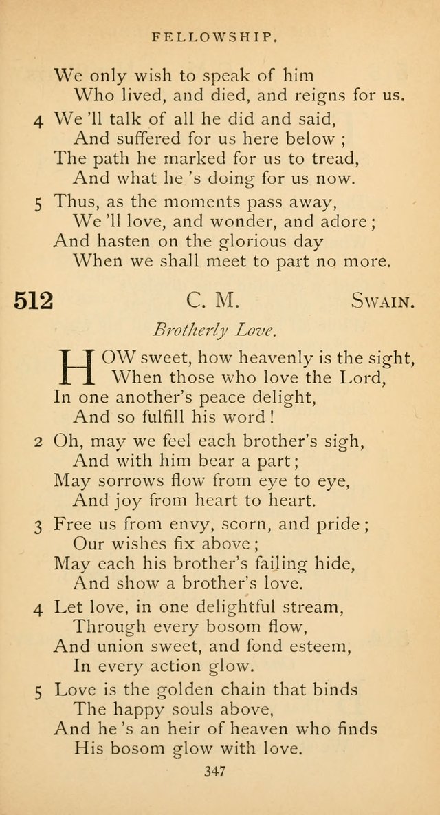 The Voice of Praise: a collection of hymns for the use of the Methodist Church page 347