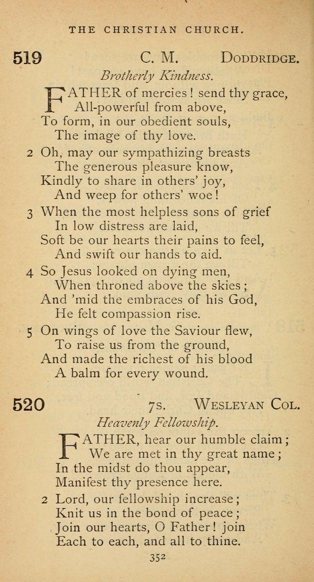 The Voice of Praise: a collection of hymns for the use of the Methodist Church page 352