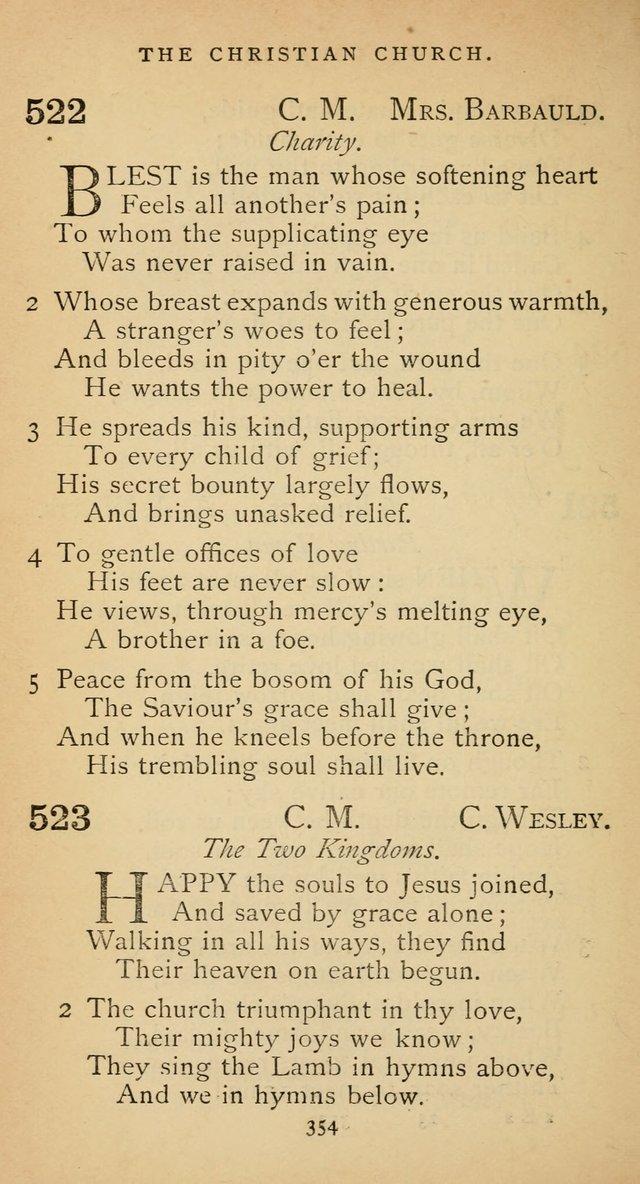 The Voice of Praise: a collection of hymns for the use of the Methodist Church page 354