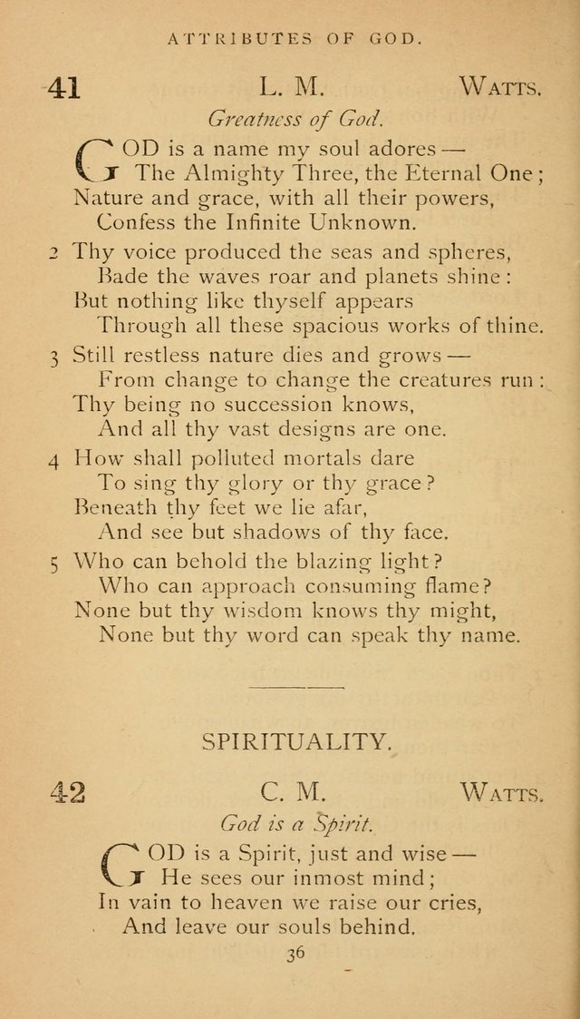 The Voice of Praise: a collection of hymns for the use of the Methodist Church page 36