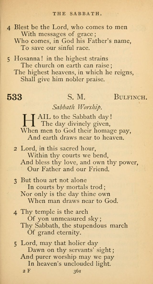 The Voice of Praise: a collection of hymns for the use of the Methodist Church page 361