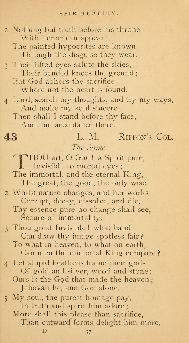 The Voice of Praise: a collection of hymns for the use of the Methodist Church page 37