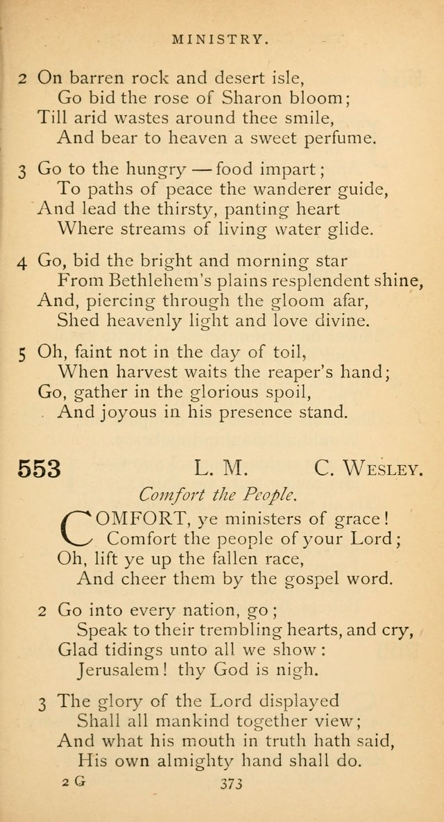 The Voice of Praise: a collection of hymns for the use of the Methodist Church page 373