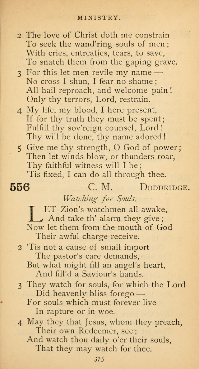 The Voice of Praise: a collection of hymns for the use of the Methodist Church page 375